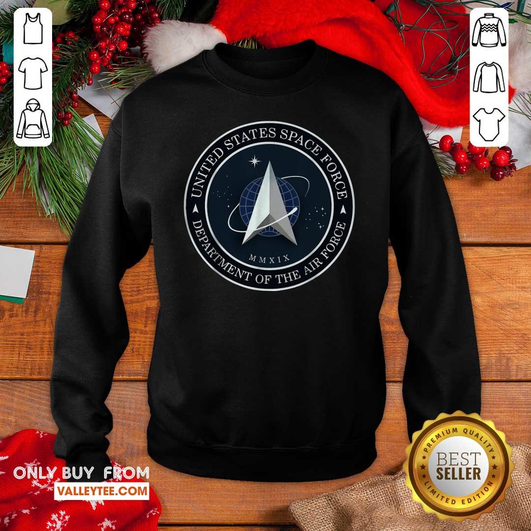 So United States Space Force Department Of The Air Force Shirt - Image 2