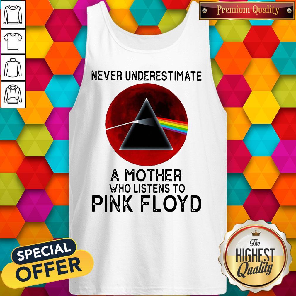 Never Underestimate A Mother Her Who Listens To Pink Floyd Shirt - Image 4