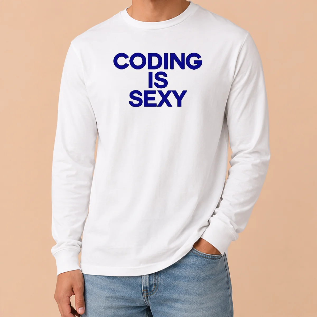 Good Original Coding Is Sexy Text Shirt - Image 6