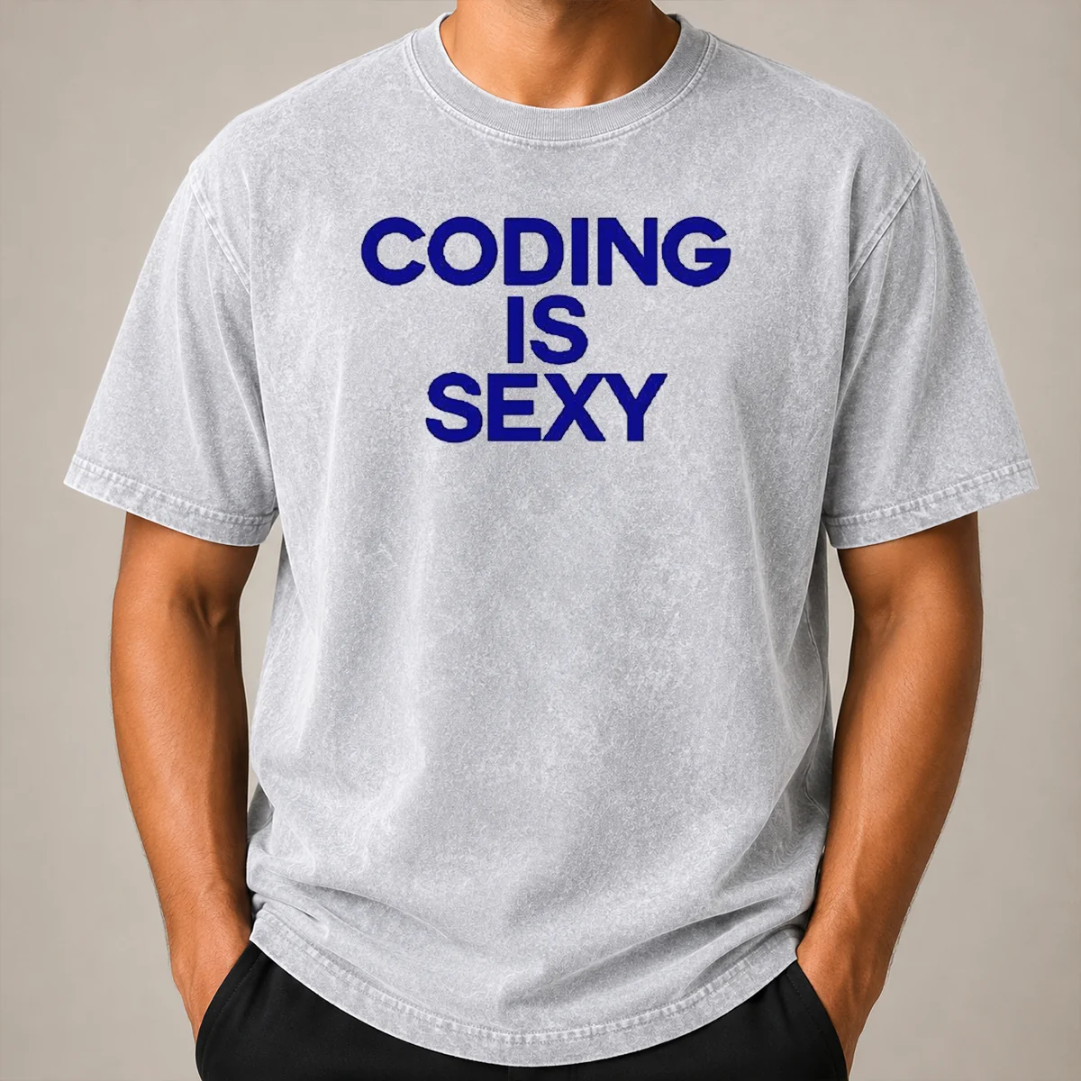 Good Original Coding Is Sexy Text Shirt - Image 8