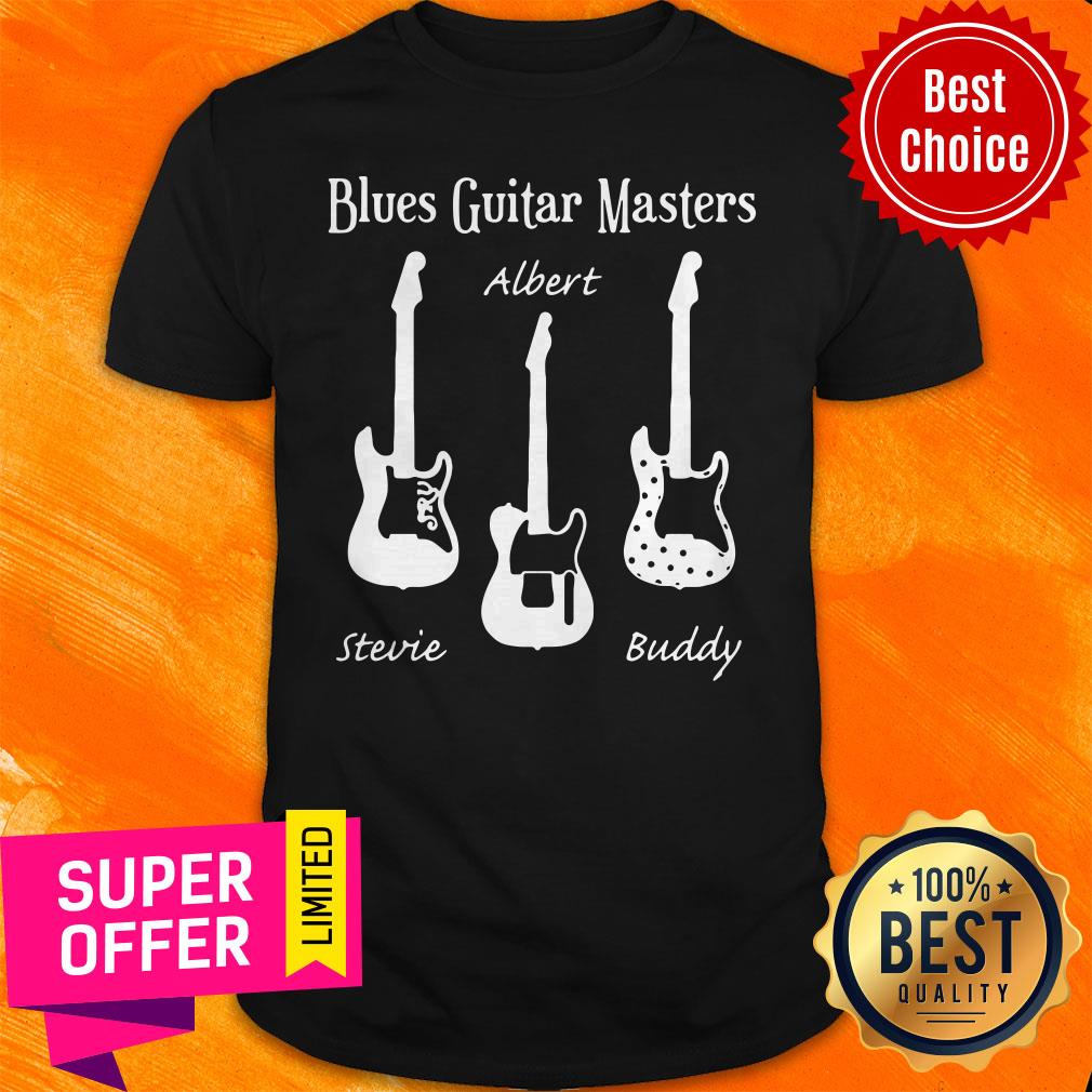 Nice Blues Guitar Masters Stevie Albert Buddy Shirt