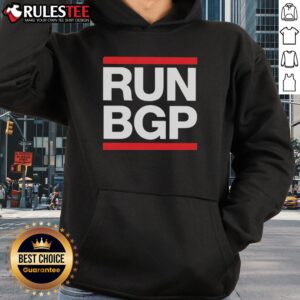 Alternative view of Official Run BGP T-Shirt