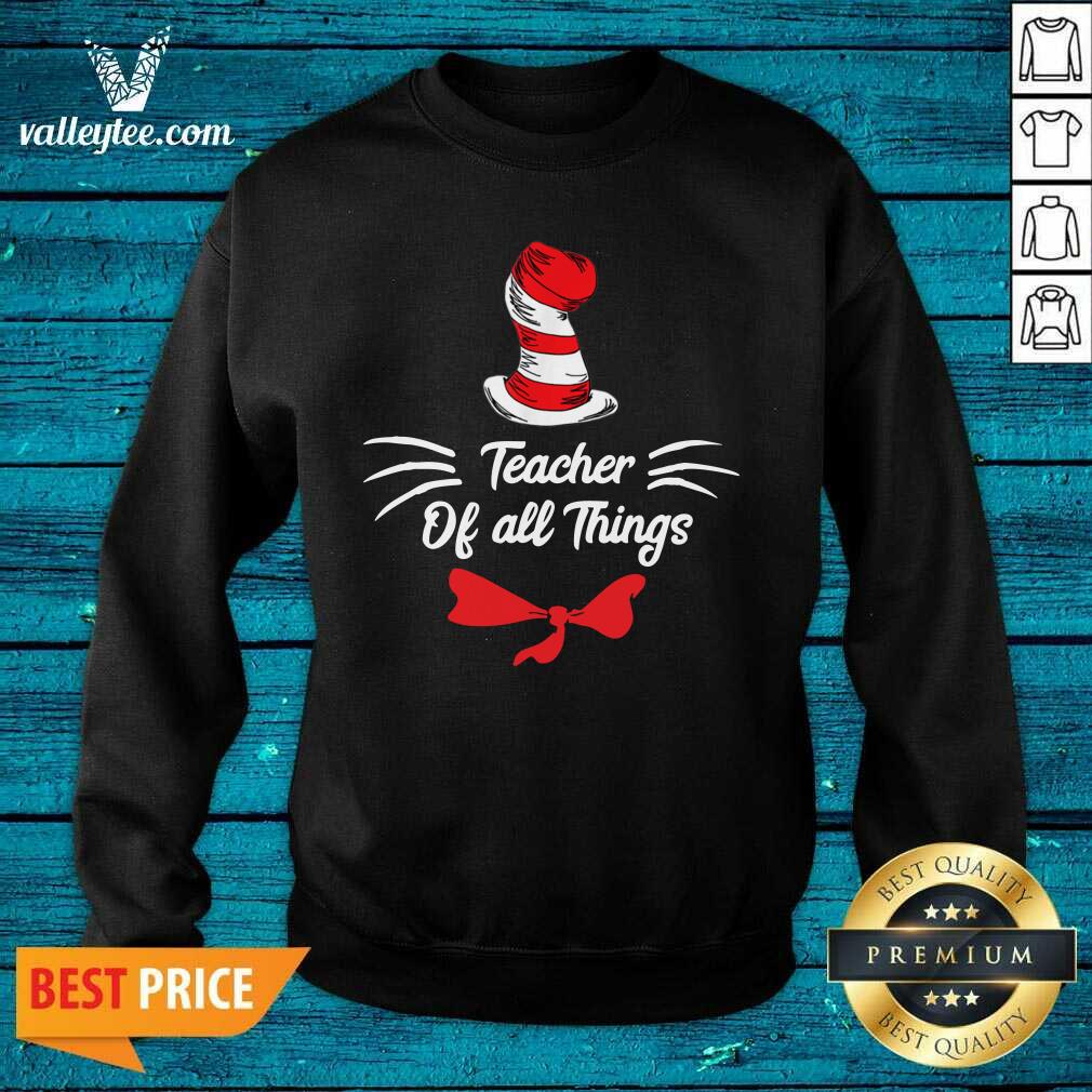 Delicate Teacher Of All Things Teaching Is My Thing Shirt - Image 4