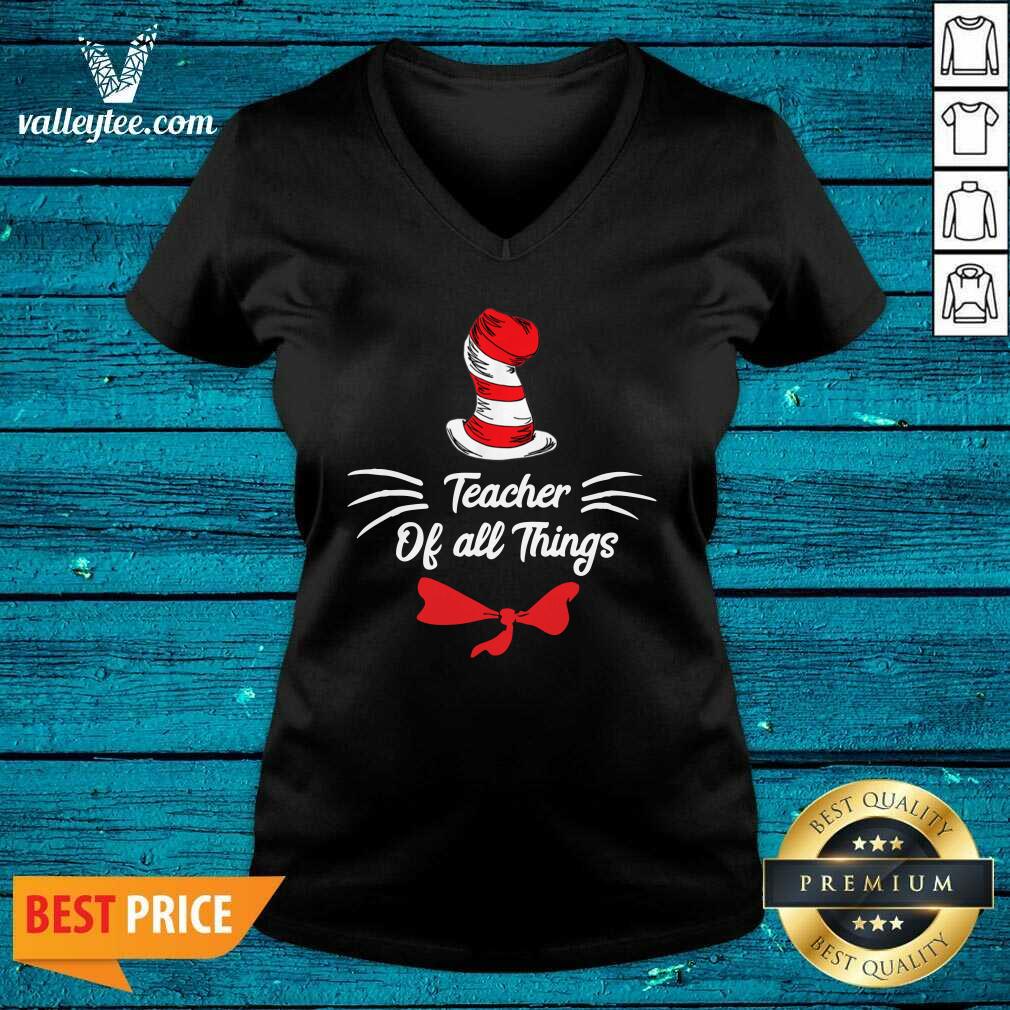 Delicate Teacher Of All Things Teaching Is My Thing Shirt - Image 3