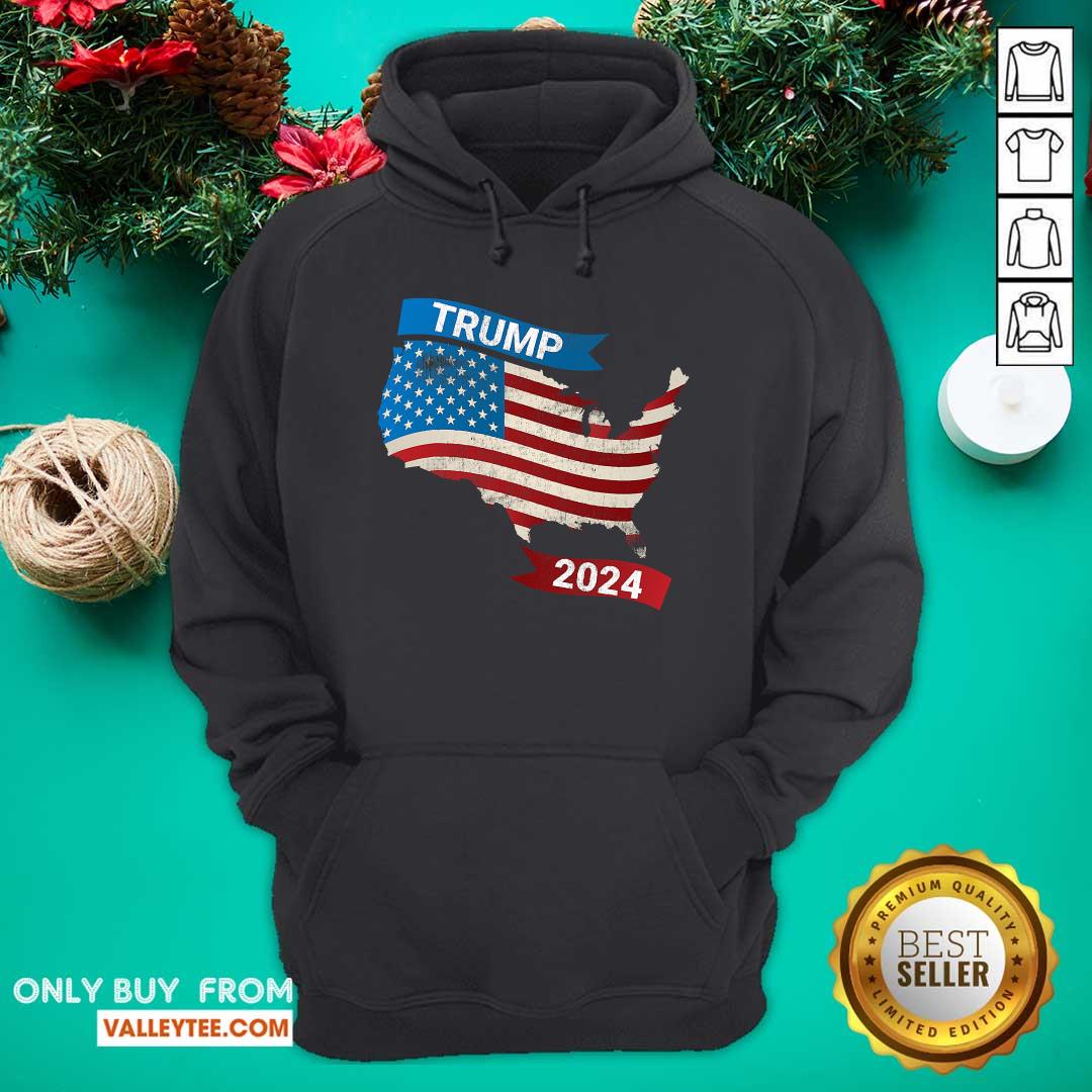 Fantastic Trump 2024 American Flag Vote Shirt - Image 3