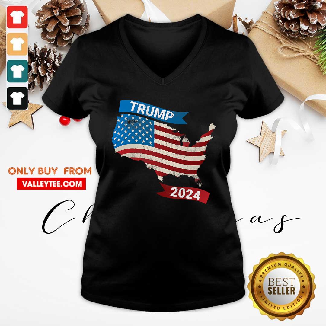 Fantastic Trump 2024 American Flag Vote Shirt - Image 4