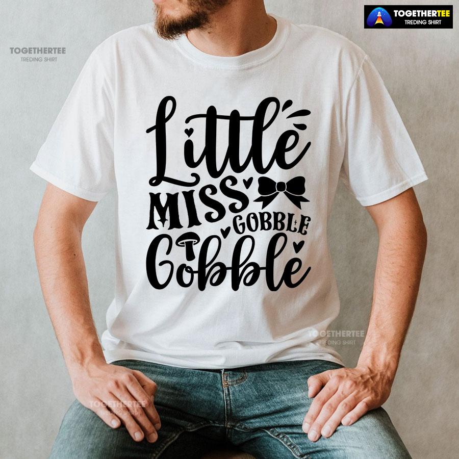 Little Miss Gobble Gobble T-Shirt - Image 2