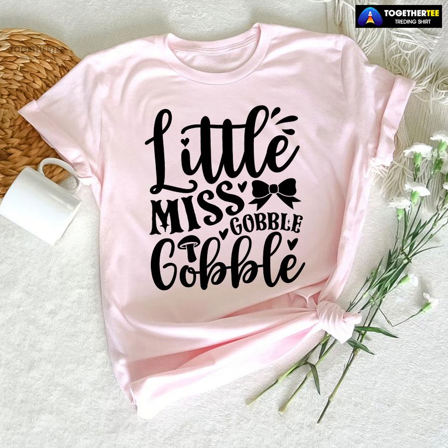Little Miss Gobble Gobble T-Shirt - Image 5
