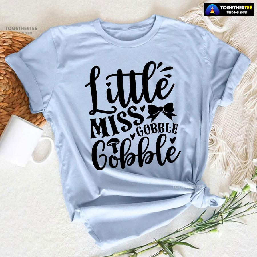 Little Miss Gobble Gobble T-Shirt - Image 6