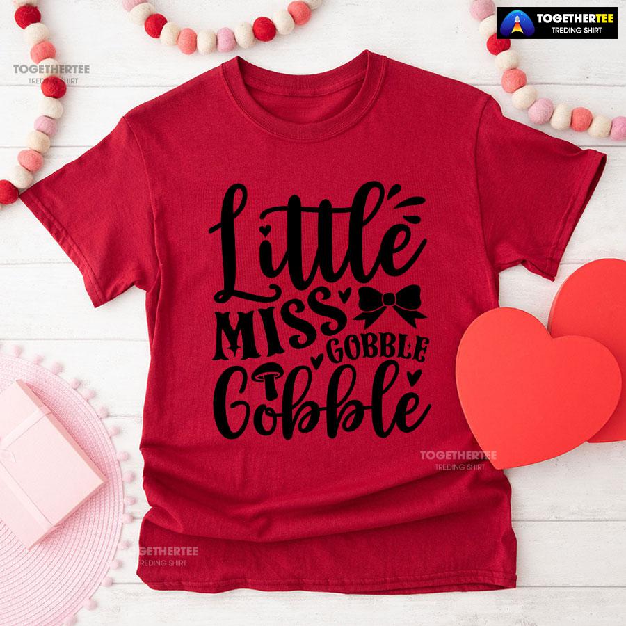 Little Miss Gobble Gobble T-Shirt - Image 8