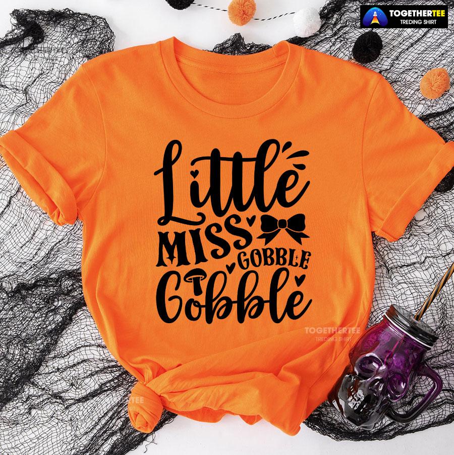 Little Miss Gobble Gobble T-Shirt - Image 9