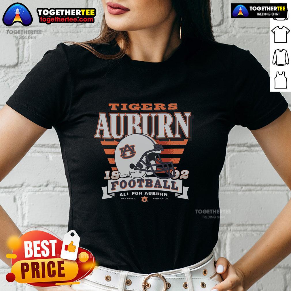 Hot Auburn Tigers Stripe Splash T-Shirt - Image 3