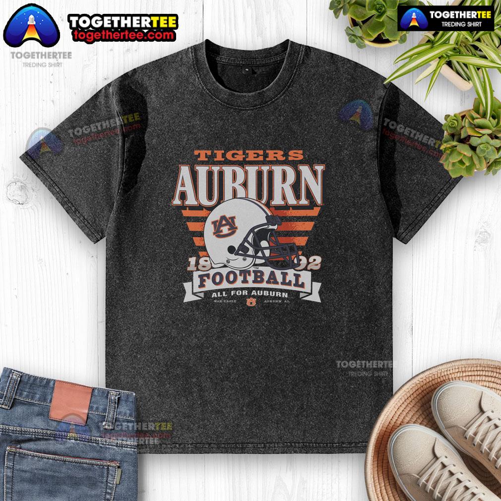 Hot Auburn Tigers Stripe Splash T-Shirt - Image 6