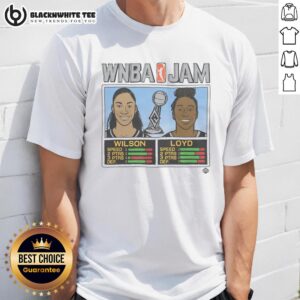 Original WNBA Jam Aces 2025 Champs Wilson And Loyd T-Shirt