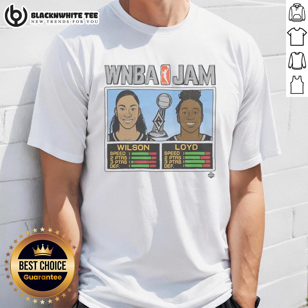 Original WNBA Jam Aces 2025 Champs Wilson And Loyd T-Shirt