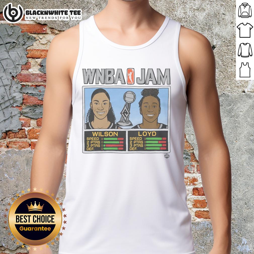Original WNBA Jam Aces 2025 Champs Wilson And Loyd T-Shirt - Image 4