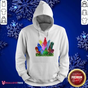 Alternative view of Chicken Rooster Colorful Rainbow Shirt