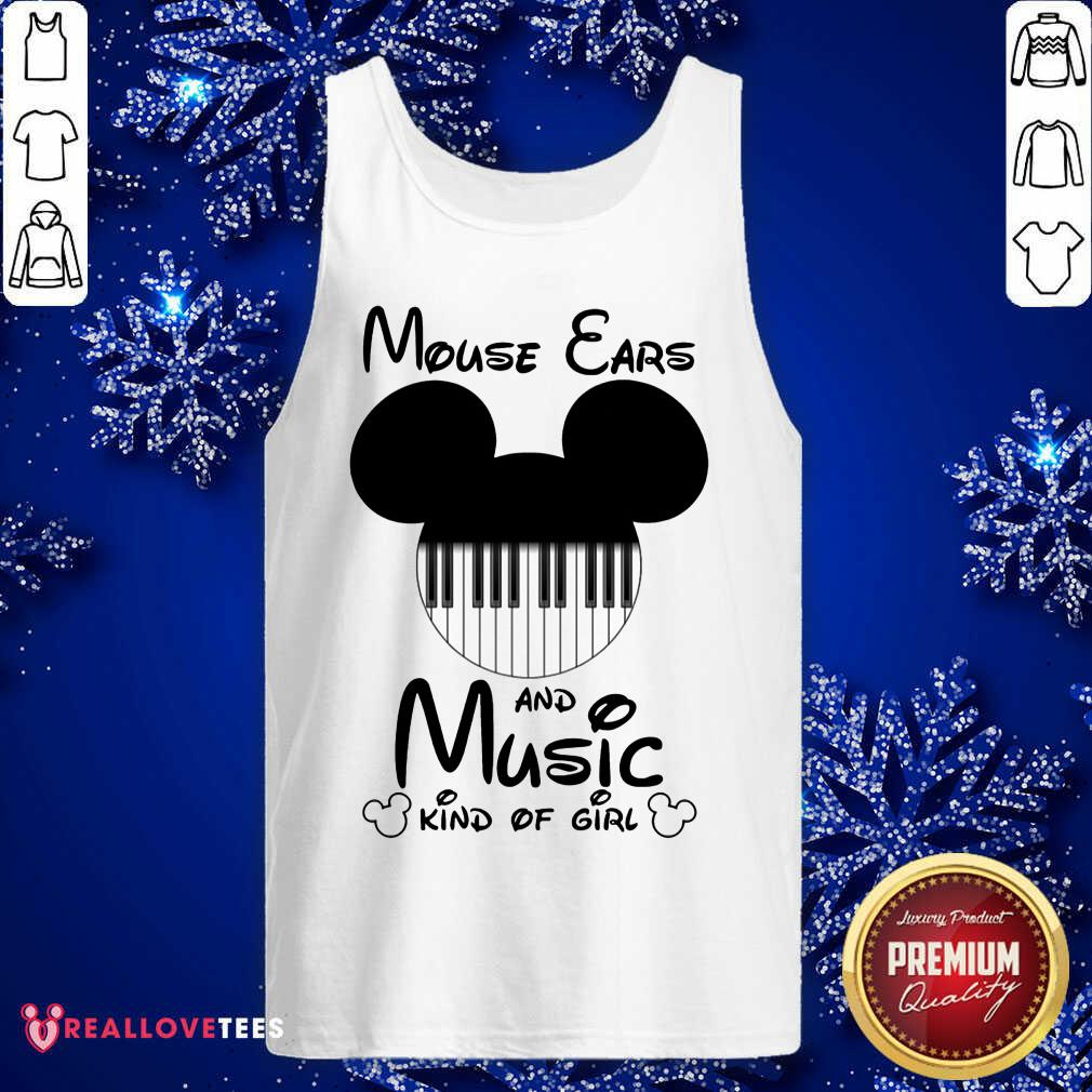 Mickey Mouse Ears And Music Kind Of Girl Shirt - Image 5