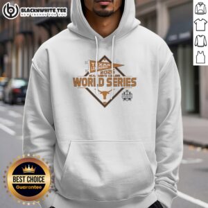 Alternative view of Official Texas Longhorns 2026 NCAA College World Series Omaha Baseball Shirt