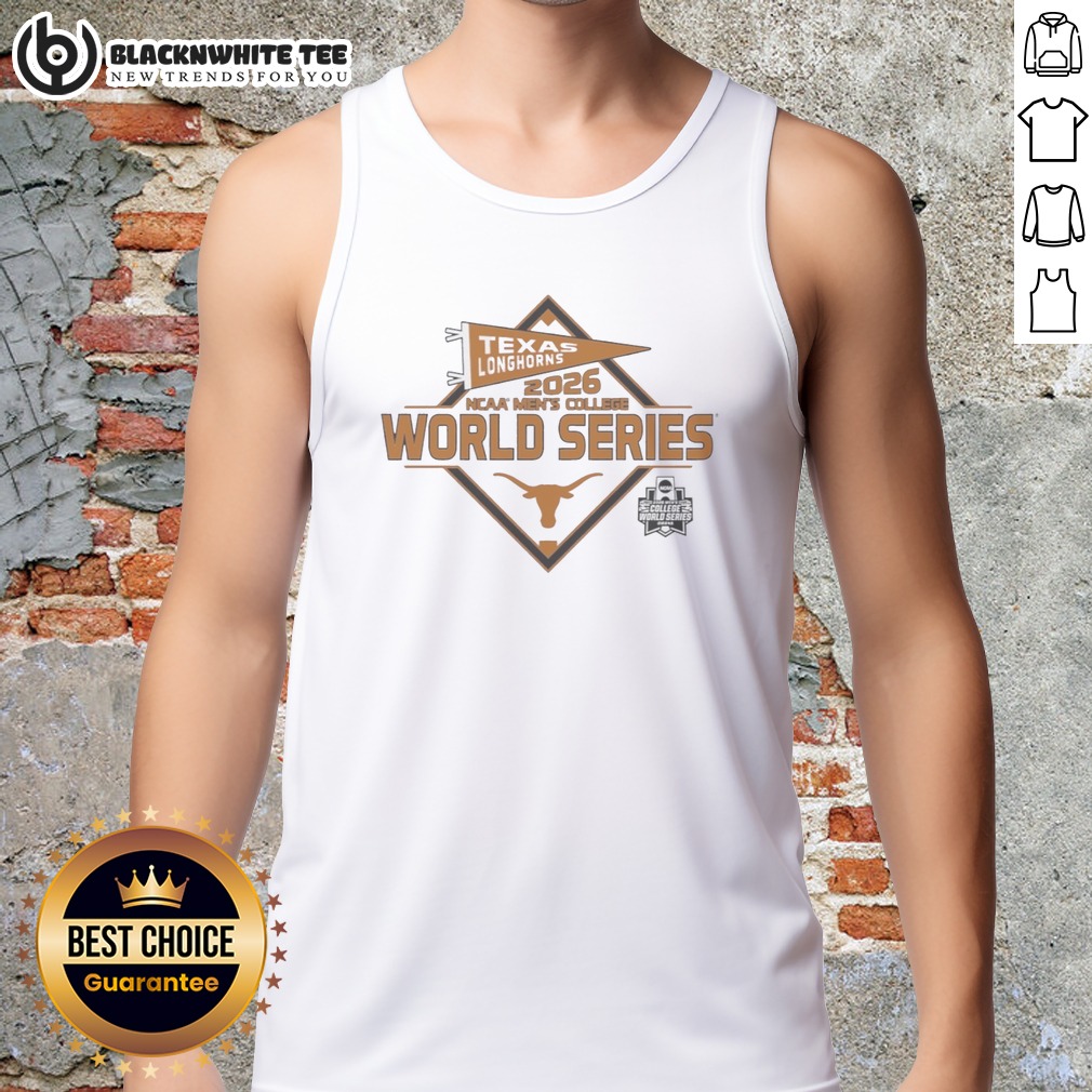Official Texas Longhorns 2026 NCAA College World Series Omaha Baseball Shirt - Image 5