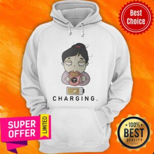 Alternative view of Nice Coffee Charge Female Sublimation Shirt