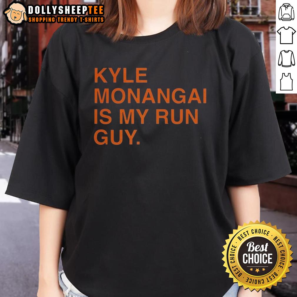 Pretty Chicago Bears Kyle Monangai Is My Run Guy T-Shirt