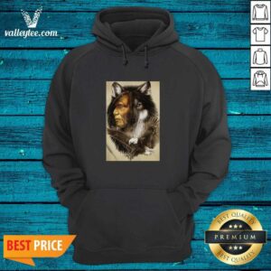 Alternative view of Attractive Native American Indian Wolf Eagle Shirt