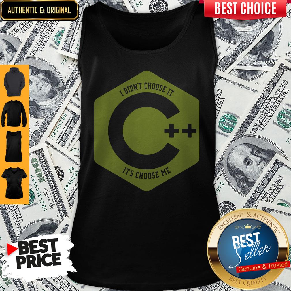 Good Visual C++ I Didn't Choose It It's Chose Me Shirt - Image 2