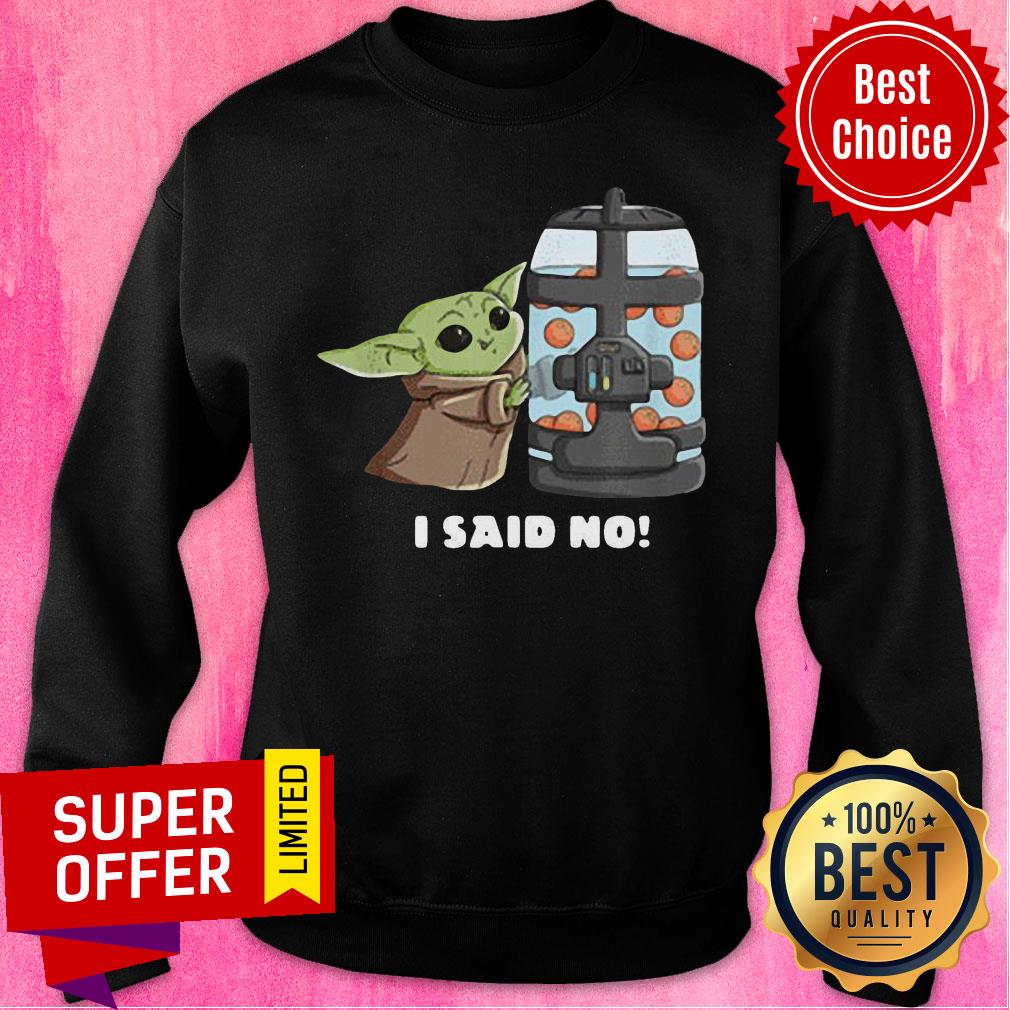 Official The Mandalorian The Child I Said No Egg Container Shirt - Image 5