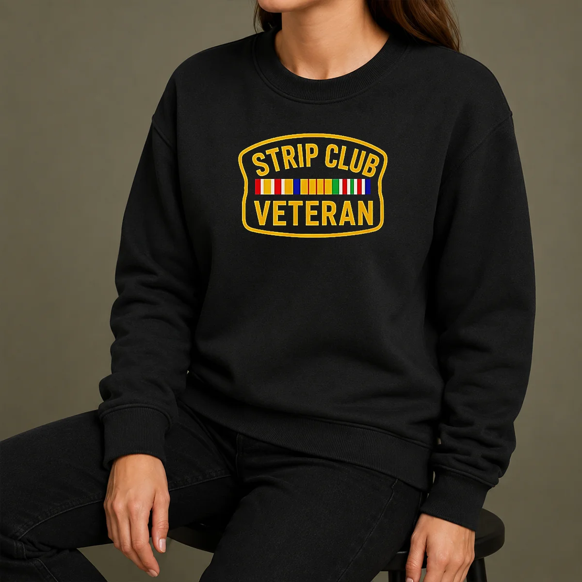 Awesome Hot Strip Club Veteran Logo Shirt - Image 7