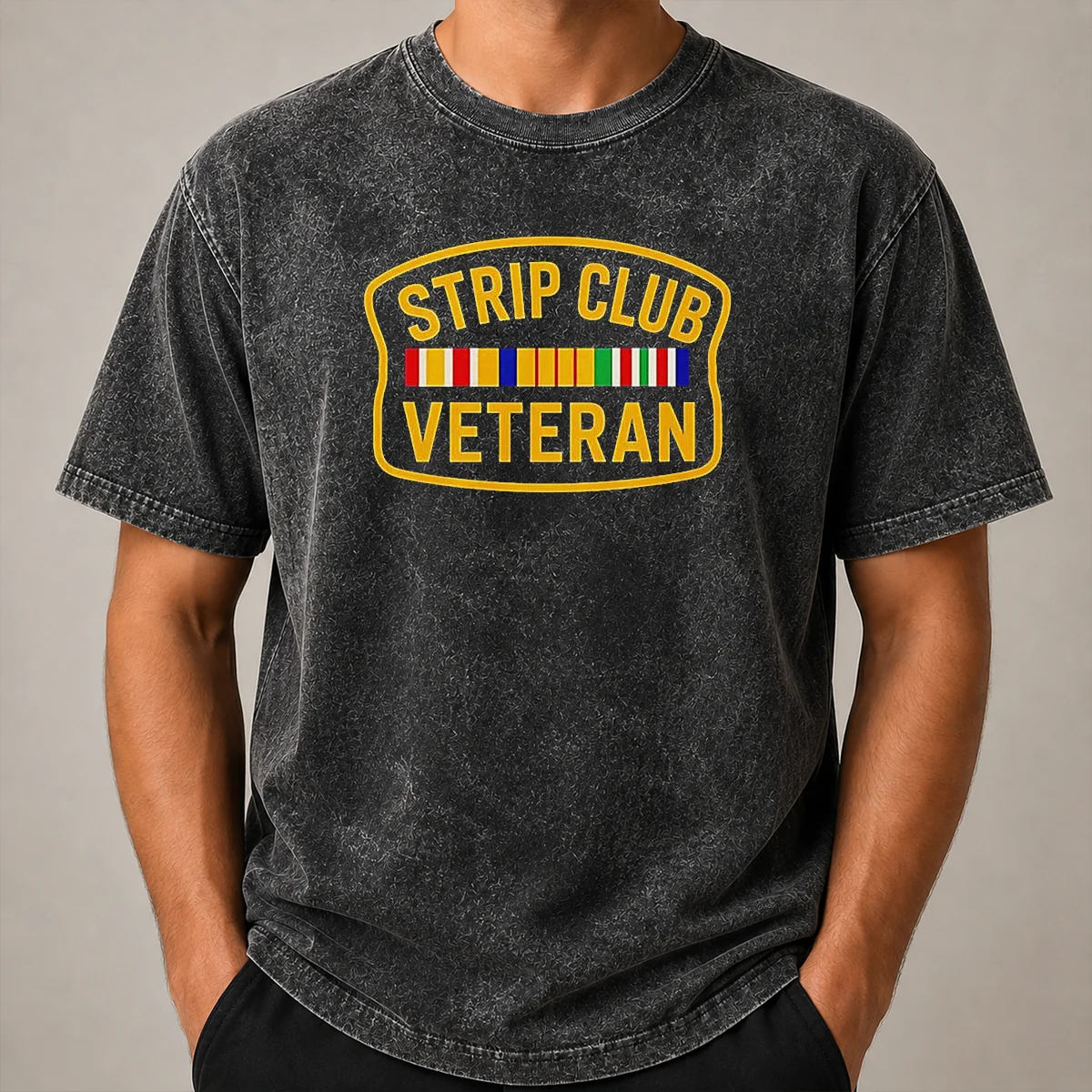 Awesome Hot Strip Club Veteran Logo Shirt - Image 8