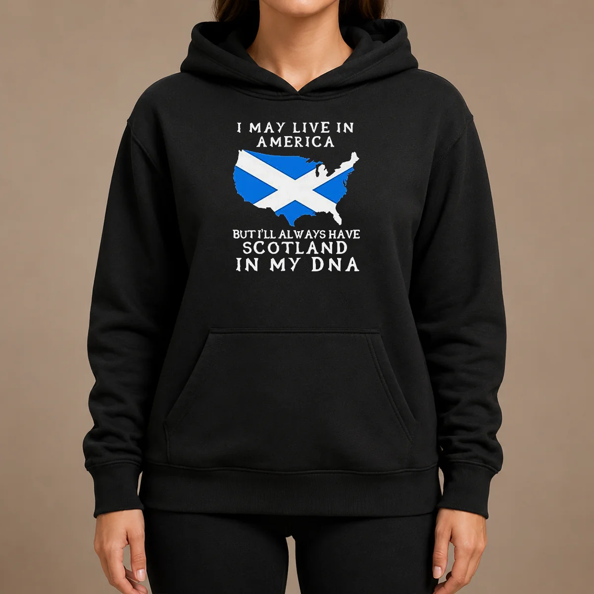 Top Scottish Heritage Apparel I May Live In America But I Will Always Have Scotland In My DNA Shirt - Image 5
