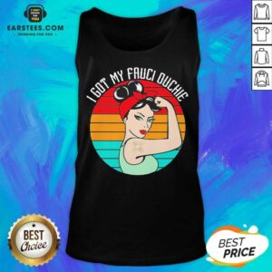 Alternative view of Good Strong Girl I Got My Fauci Ouchie Shirt