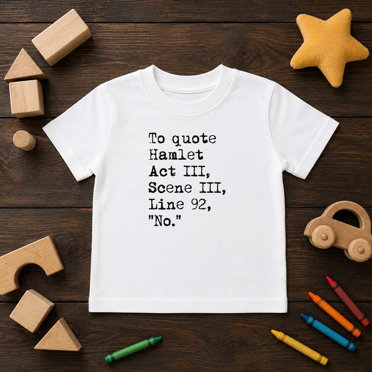 Top To Quote Hamlet Act III Scene III Line 92 No Shirt - Image 9
