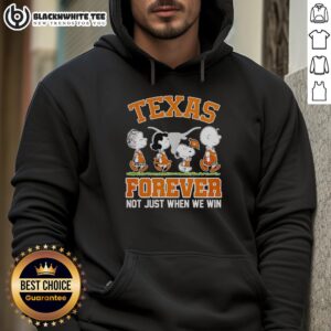 Alternative view of Top Peanuts Characters X Texas Longhorns NBA Forever Not Just When We Win T-Shirt