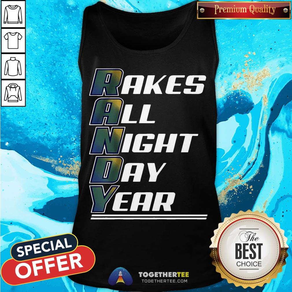 Randy Arozarena Rakes All Night Day Year T-Shirt - Image 3