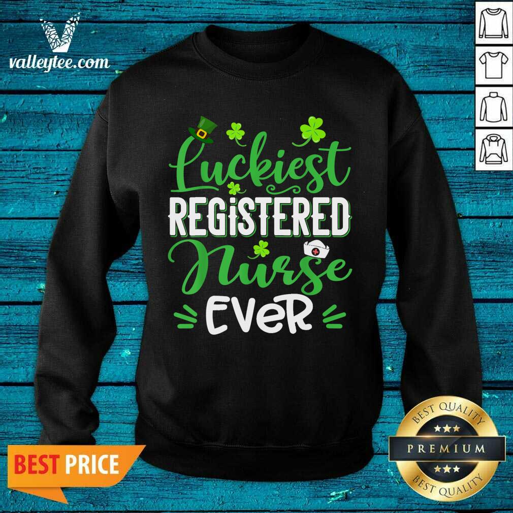 Wicked Luckiest Registered Nurse Ever St Patricks Day Shirt - Image 2