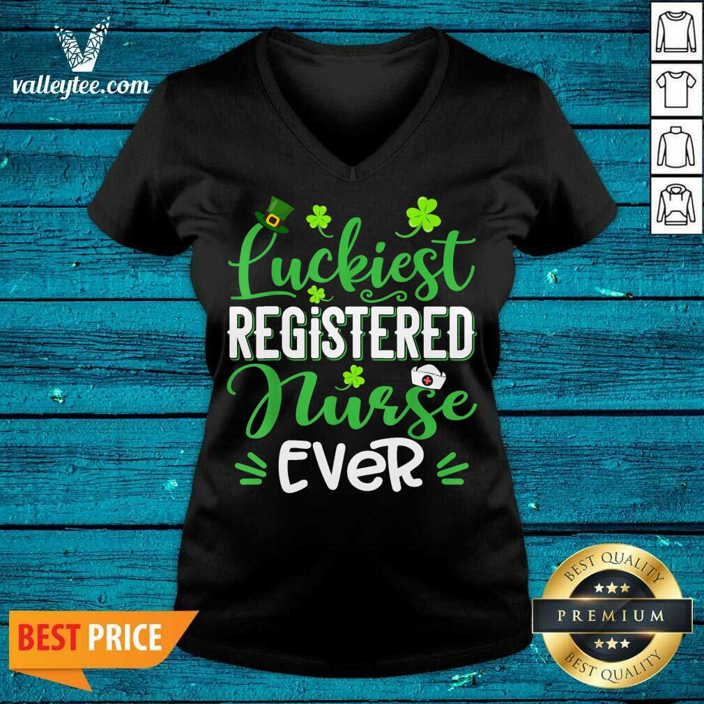 Wicked Luckiest Registered Nurse Ever St Patricks Day Shirt - Image 4