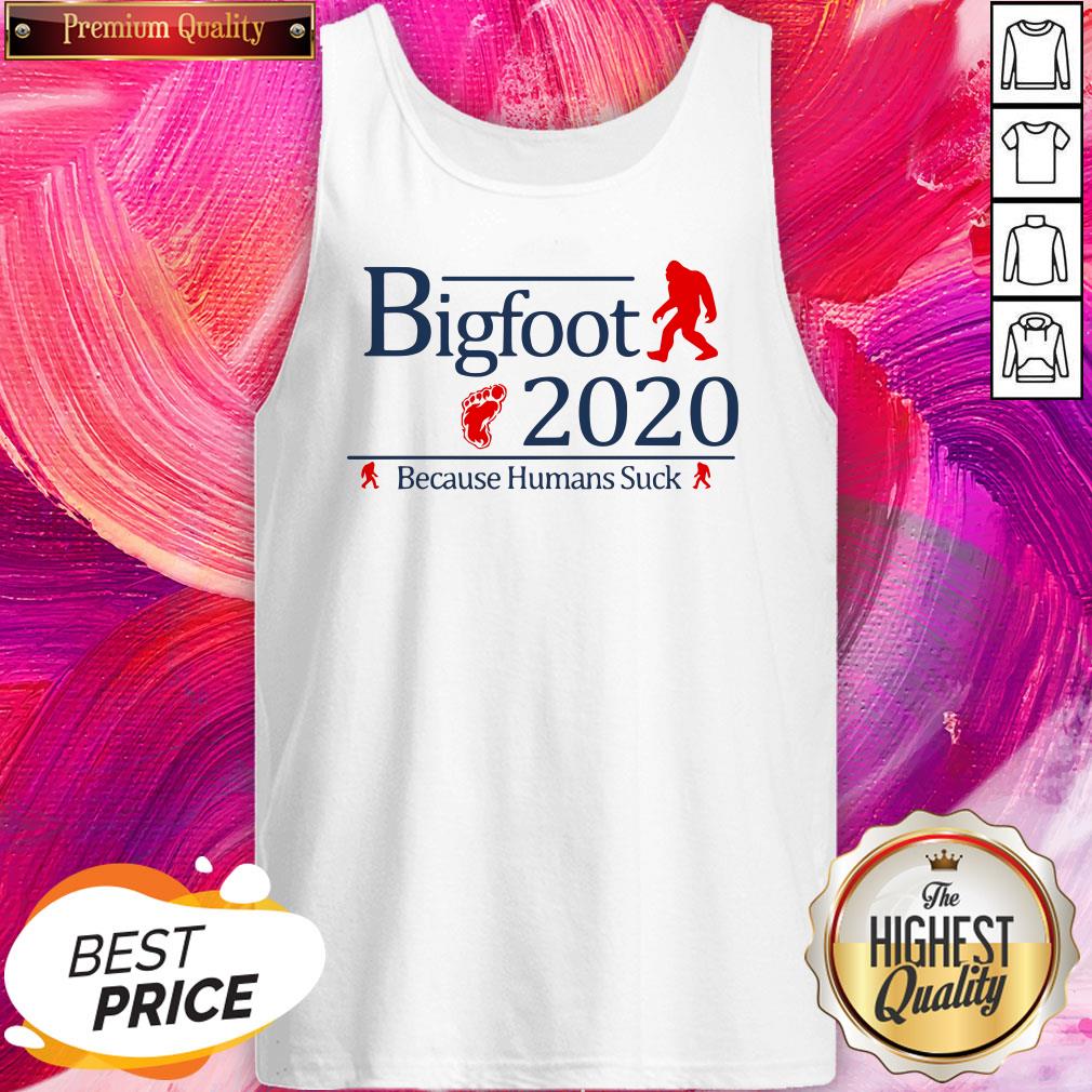 Fantastic Bigfoot 2020 Because Humans Suck Shirt - Image 3