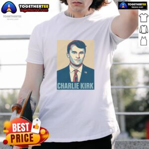 Hot Charlie Kirk Poster T-Shirt