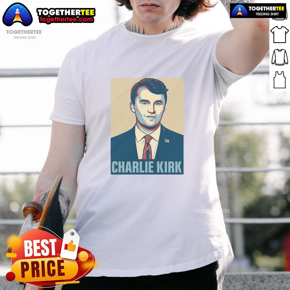Hot Charlie Kirk Poster T-Shirt
