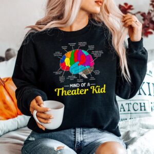 Alternative view of Mind Of A Theater Kid Brain Musical Theatre Shirt