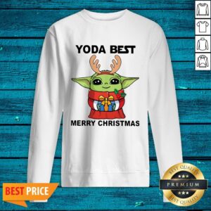 Alternative view of Yoda Reindeer Best Merry Christmas Shirt