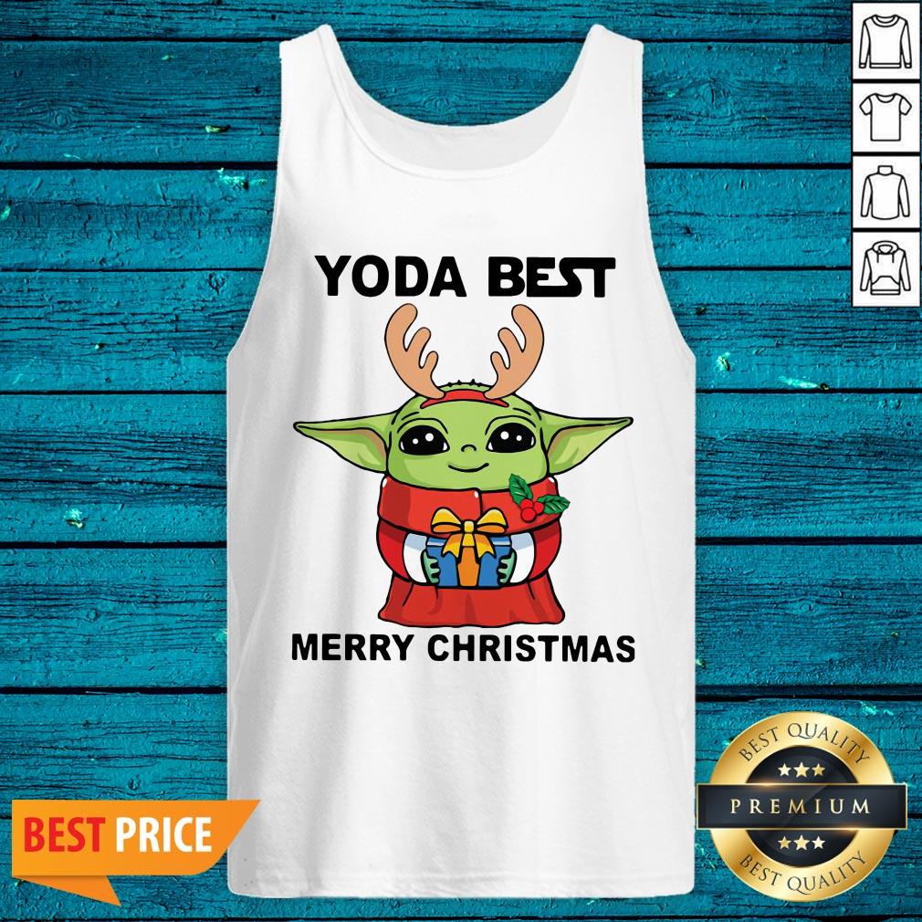 Yoda Reindeer Best Merry Christmas Shirt - Image 5