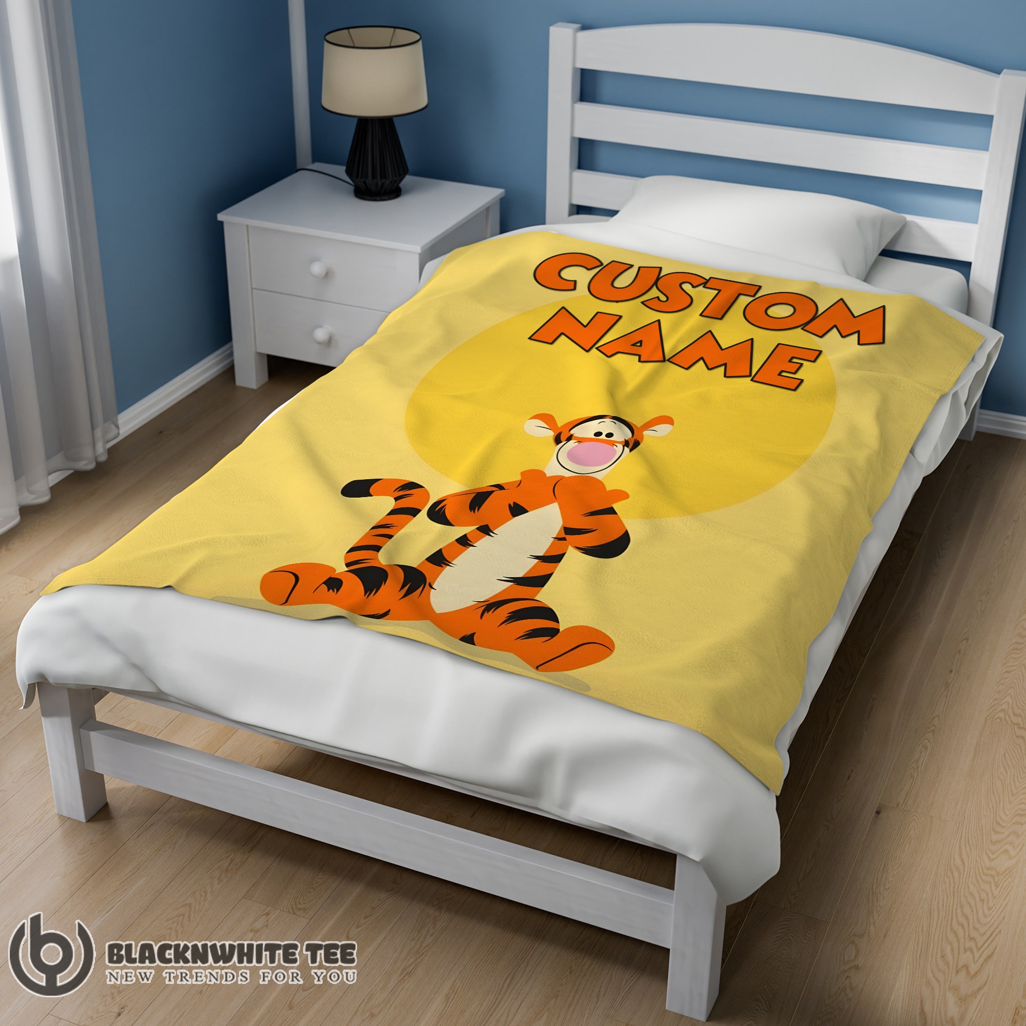 Awesome Perfect Winnie The Pooh Tigger Blanket Fleece Customized Blanket - Image 2