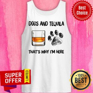 Alternative view of Awesome Scotch And Dog That's Why I'm Here Shirt