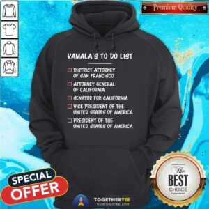 Alternative view of Good Kamala's To Do List Kamala Harris T-Shirt