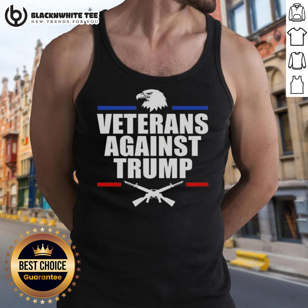 Hot Eagle Veterans Against Trump T-Shirt - Image 4