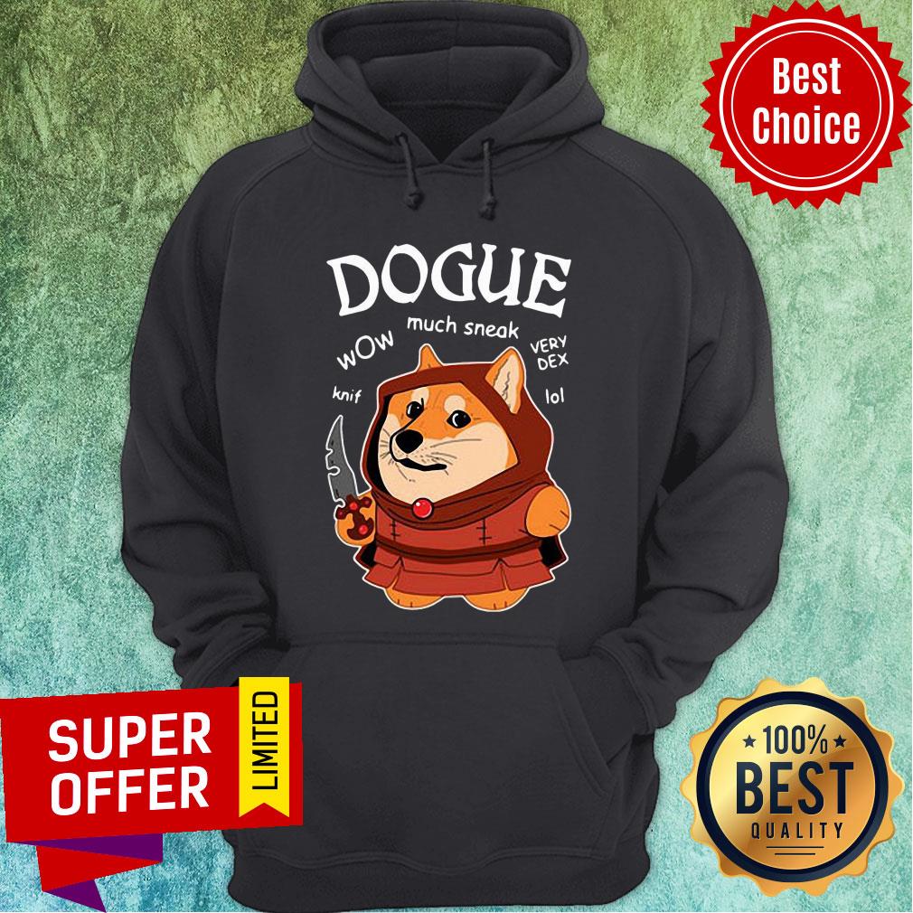 Premium Dogue Wow Much Sneak Very Dex Knif Lol Corgi Shirt - Image 2