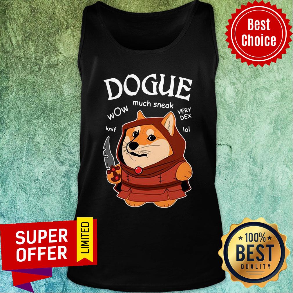 Premium Dogue Wow Much Sneak Very Dex Knif Lol Corgi Shirt - Image 4